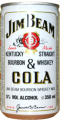 0908 Jim Beam Whisky & Cola Holland 1987